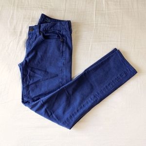 J. Crew Blue "Toothpick Ankle" Pants Size 26